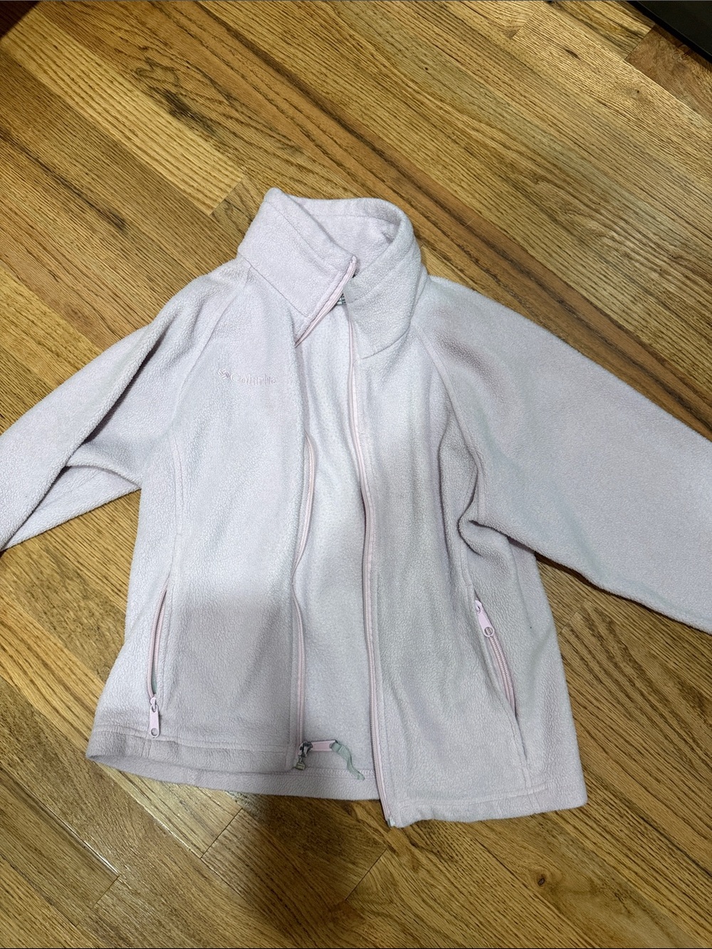 Columbia Light Pink Kids Fleece Jacket